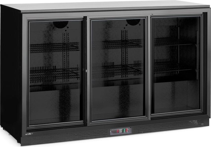 Hendi B.V. Kühlschrank Arktic, 308L, Schwarz