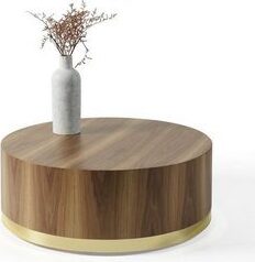 Wohnzimmer Couchtisch 90x37 Holz Braun JVmoebel