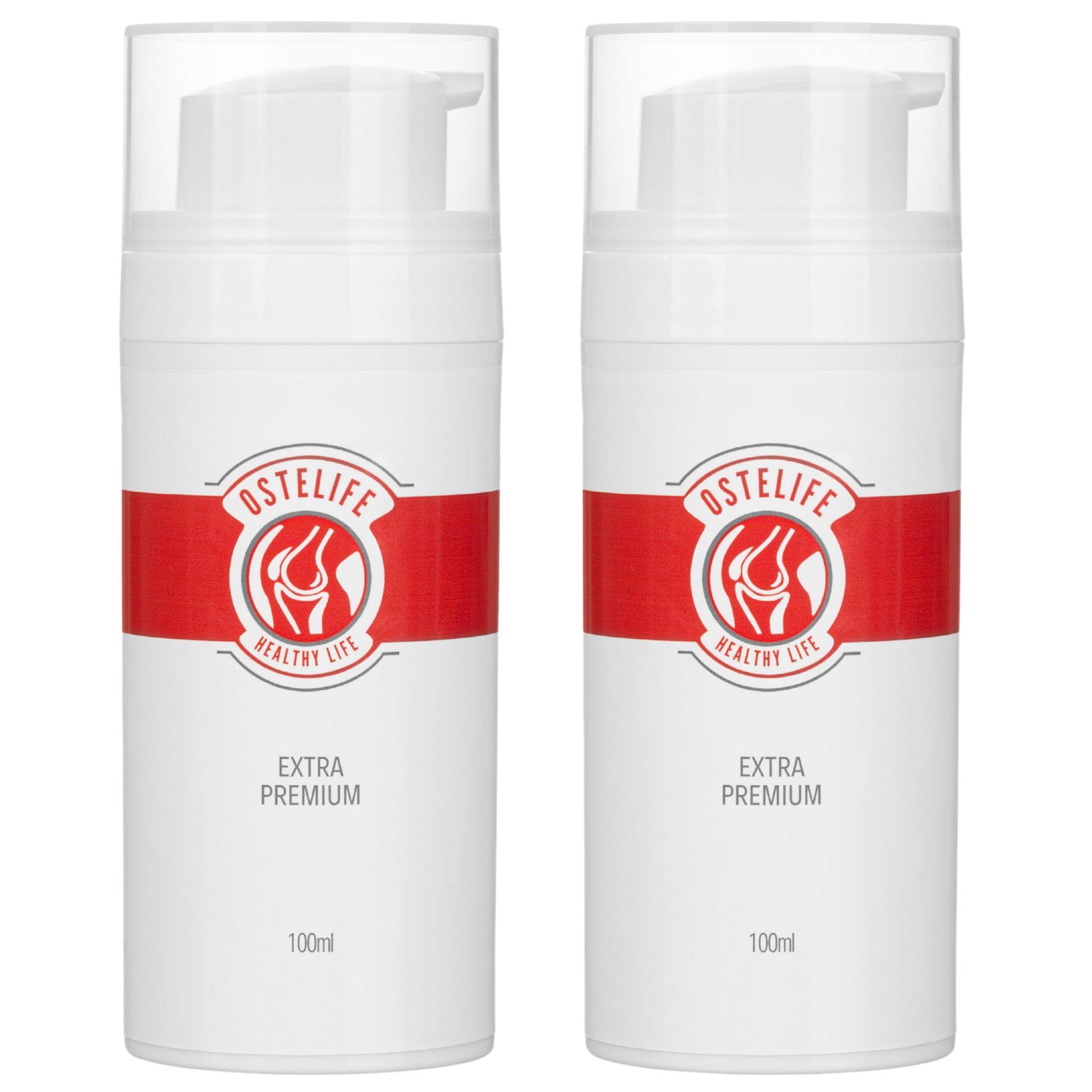 NewGen Sales 2x OSTELIFE – Starke Salbe gegen Knochen-, Gelenk- und Muskelschmerzen, 100 ml