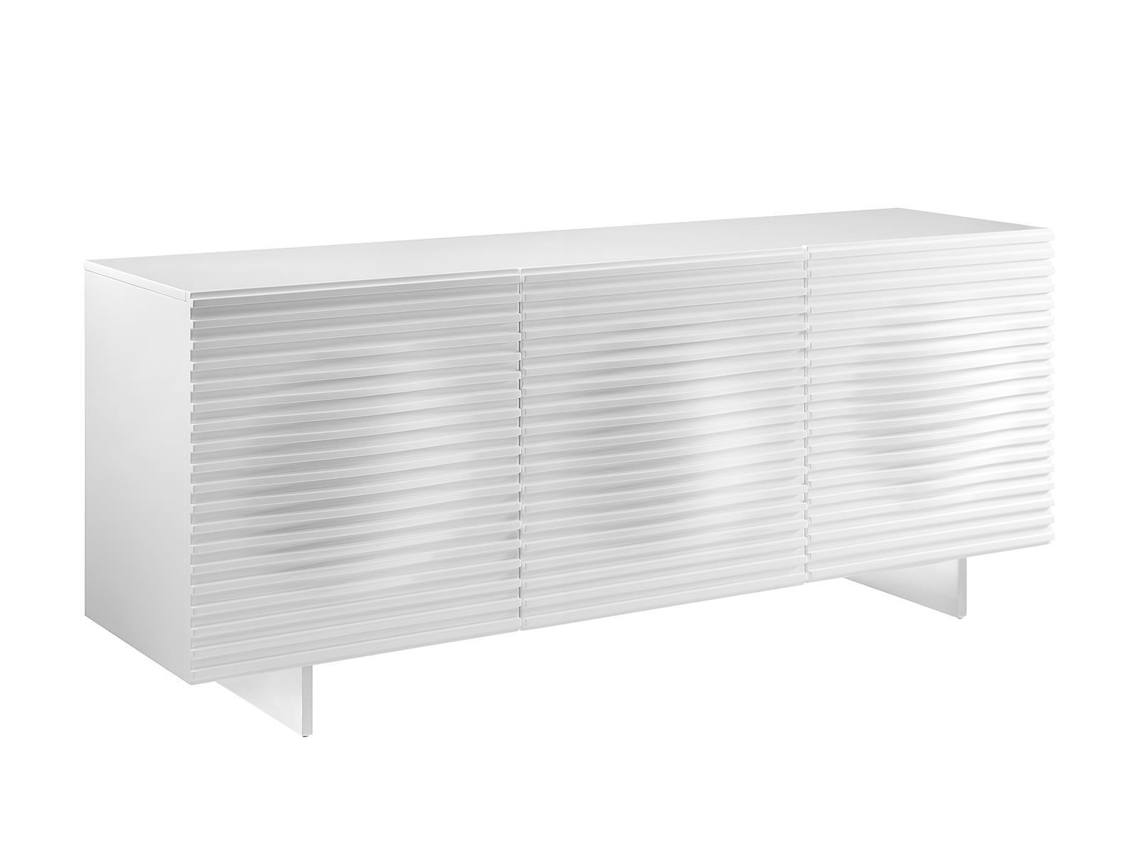 OXM Kommoden Hudson Hochglanz-weiß 180 x 73 x 49 cm HUDSON H04, H05