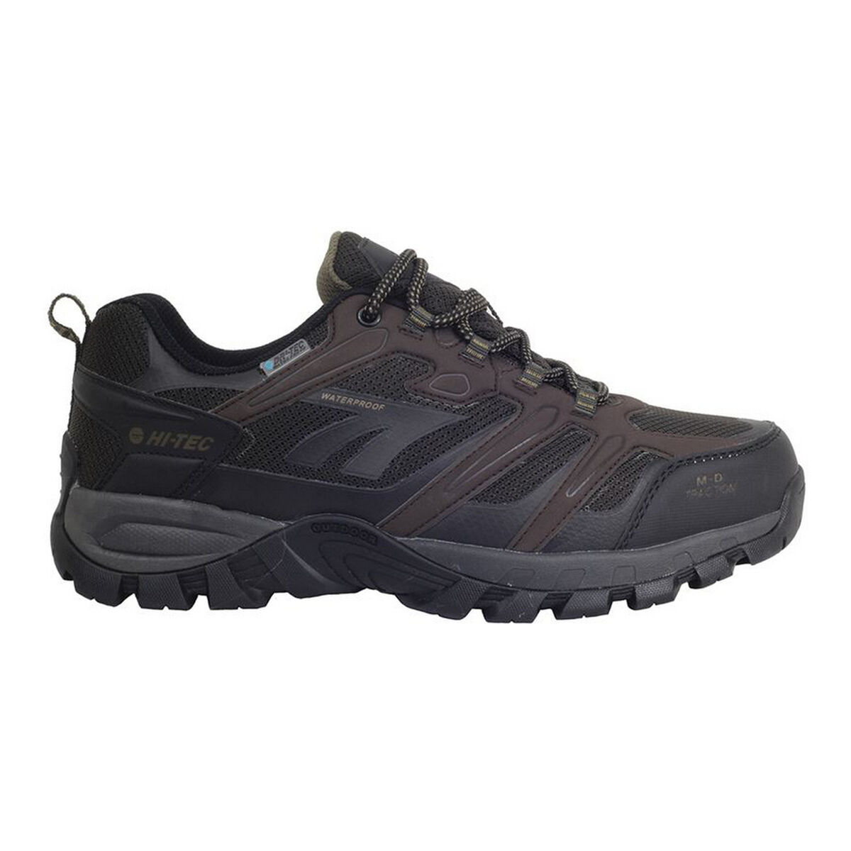 Pánska športová obuv Hi-Tec Muflon Low WP dark brown - 43