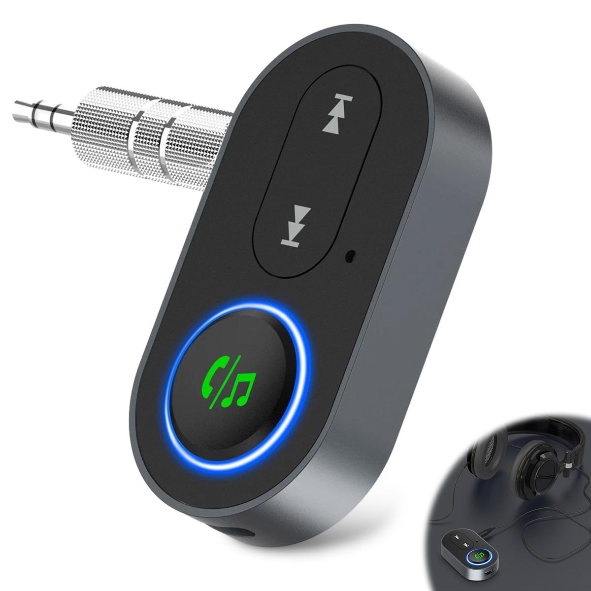 Slyrun Bluetooth Flugzeug Adapter,Bluetooth Sender,Klinke 3.5 mm AUX,Bluetooths Sender Empfänger Mit Headset Adapter,für Flugzeug/TV/Auto KAUF-QYSP-CE1893-029