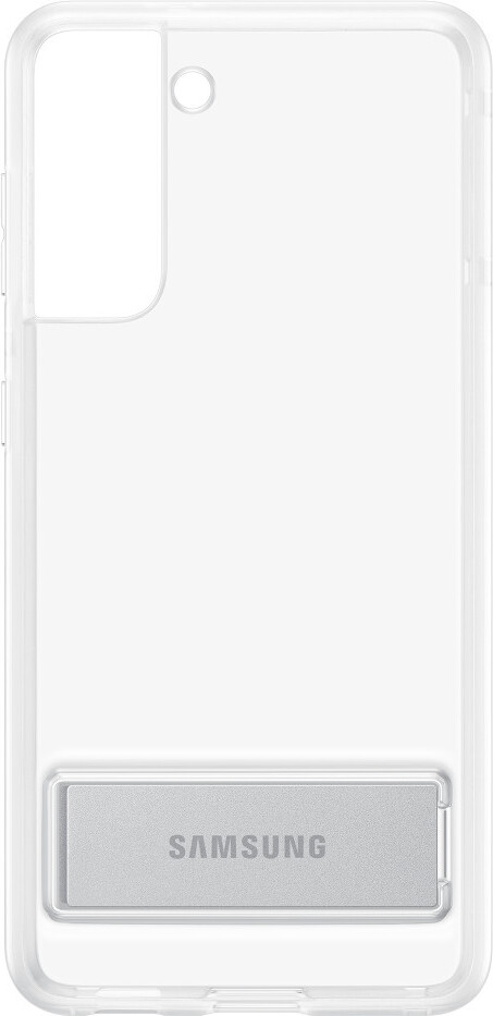 Samsung EF-JG991 Priehľadný stojaci kryt pre Samsung G991F Galaxy S21 - priehľadný
