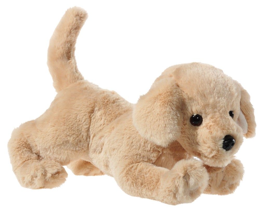 H. ca. 40 cm Stofftier Golden Retriever sitzend Kuscheltier Hund Plüschtier 