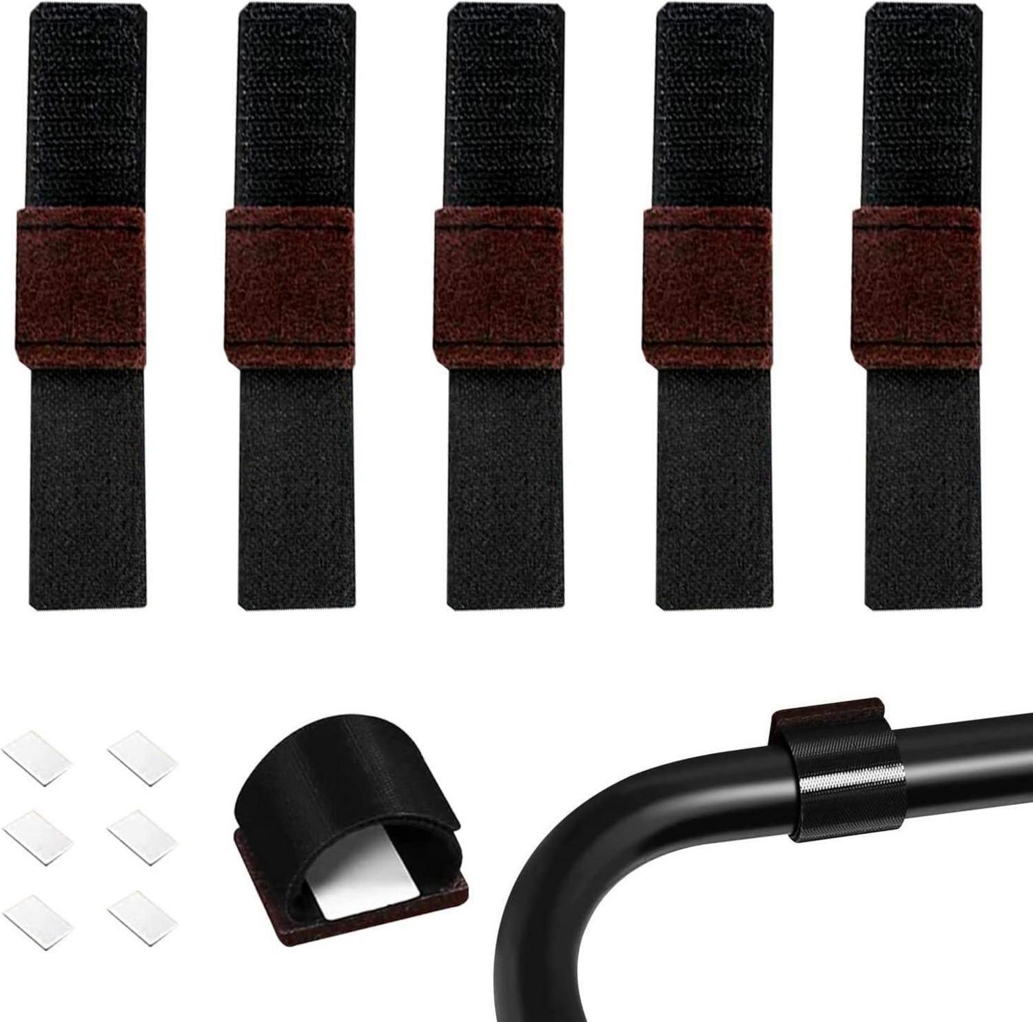 Sonstige 32 Stück Bodenschoner für Stühle mit Klettverschluss, Parkettschoner, Rutschfestigkeit und Lärmreduzierung