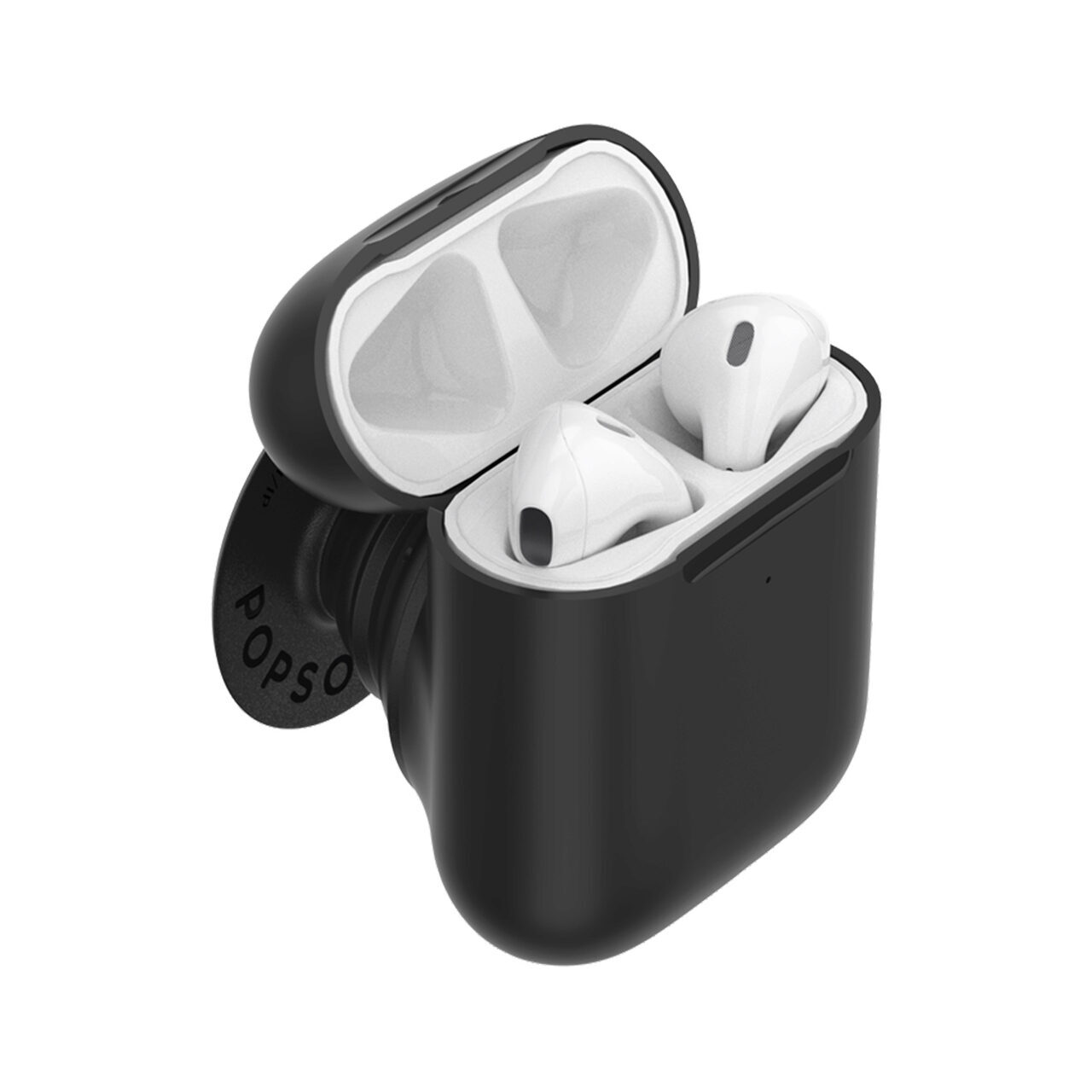Podporuje samolepiaci držiak Popsockets PopGrip Stand čierny