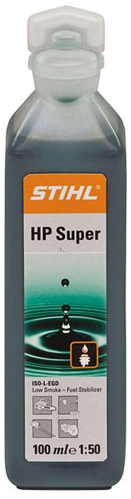 STIHL Zweitakt Motorenöl HP Super 1:50, Leistungsklasse: JASO-FB, ISO-L-EGB, 100 ml 0781-319-8067