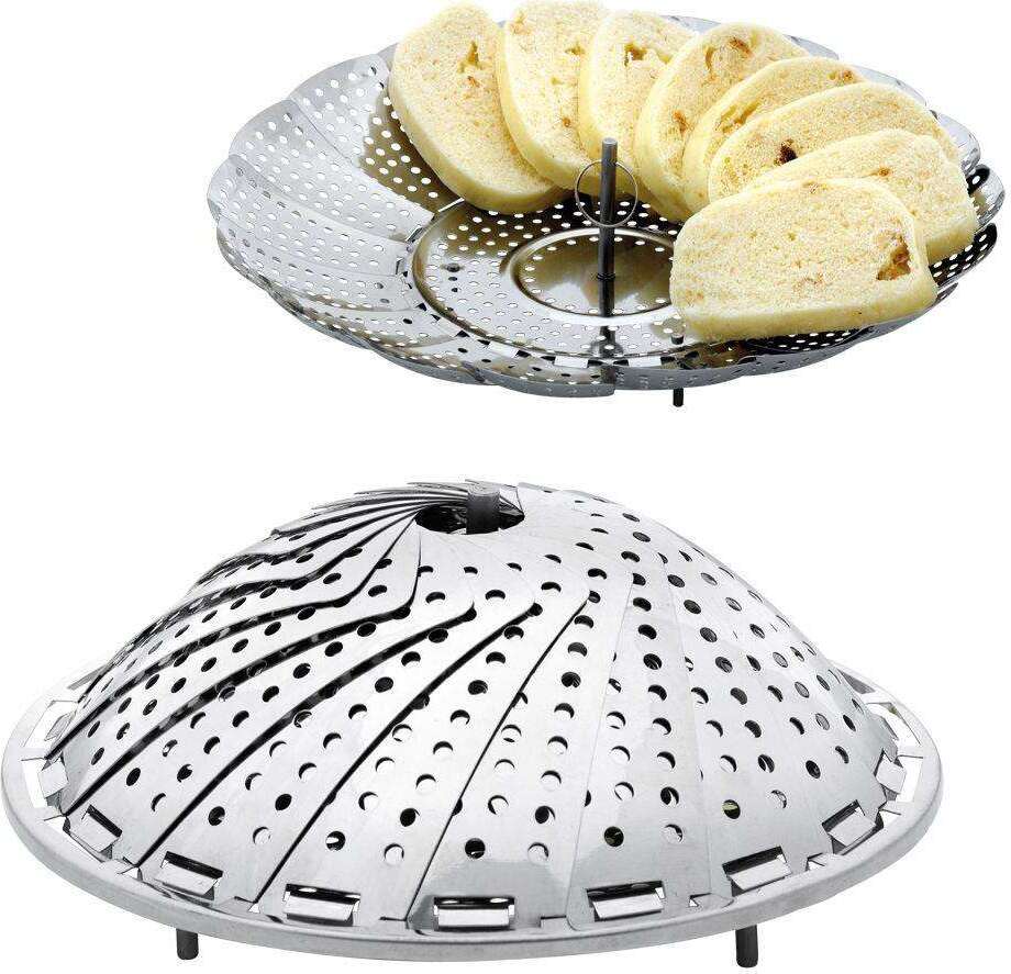 ORION Dämpfeinsatz Dampfgareinsatz Dämpfkorb Siebeinsatz 14-23 cm 152216