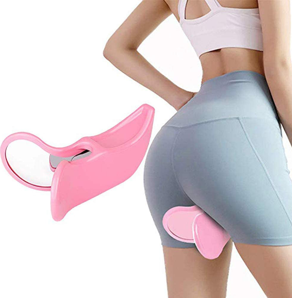CANDeal Focus Hüft-Trainingsgerät für Gesäß-Training, Gesäßmuskulatur, Beckenbodenübungen, Super Innen-Oberschenkel-Trainingsgerät, Bodybuilding, Fitness, Rose AW-SP0008-Pink