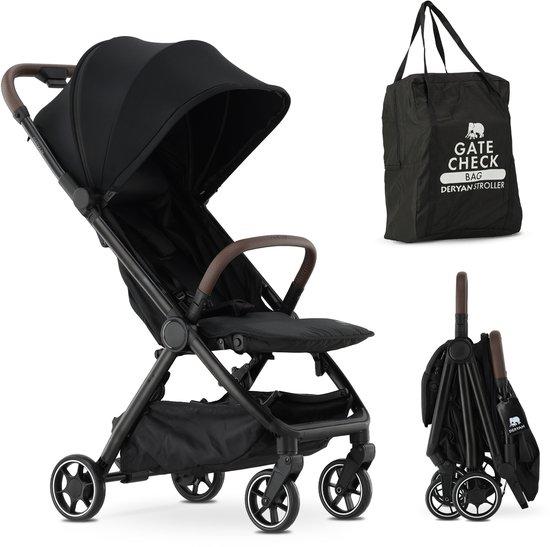 DERYAN Air Buggy - Flugzeug-Buggy - Integrierte Buggy-Transporttasche AIR Buggy Black