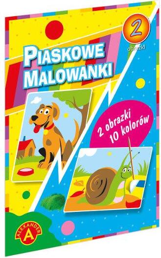 Alexander Sandmalerei - Hund Schnecke