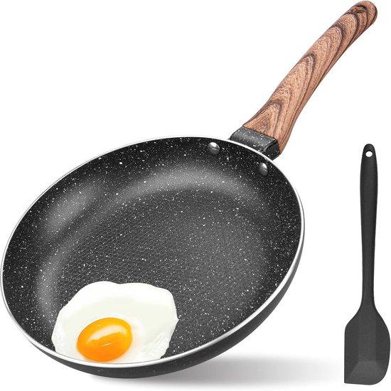 OEM Koekenpan 24 cm – universell antiblitzpan für alle Heizquellen – ergonomische Handgriffe 2026
