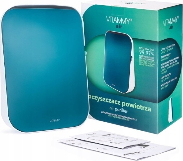 Luftreiniger Vitammy Air Pa500 Hepa Kohle, Ionisierung, Bis Zu 30M2