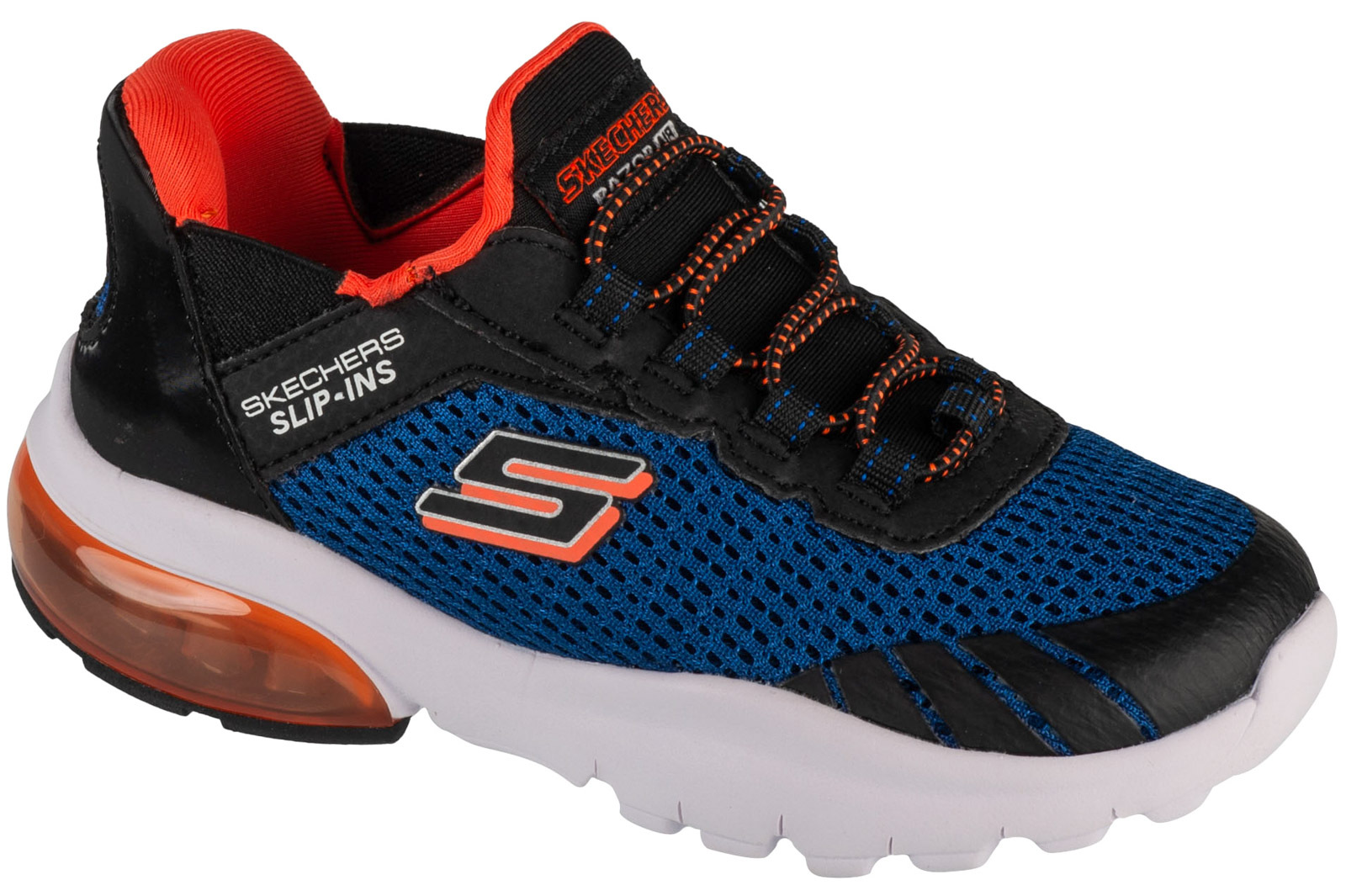 Skechers Slip-Ins: Razor Air - Hyper-Brisk 403839L-RYBK, tenisky, pre chlapcov, modré