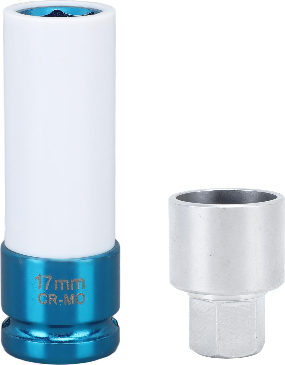 Gistuch Radschraubenverriegelungsmutter Taste Anti -Diebstahl -Schäckerschraube Entfernung Ersatz für Benznummer 304 mit Hülle