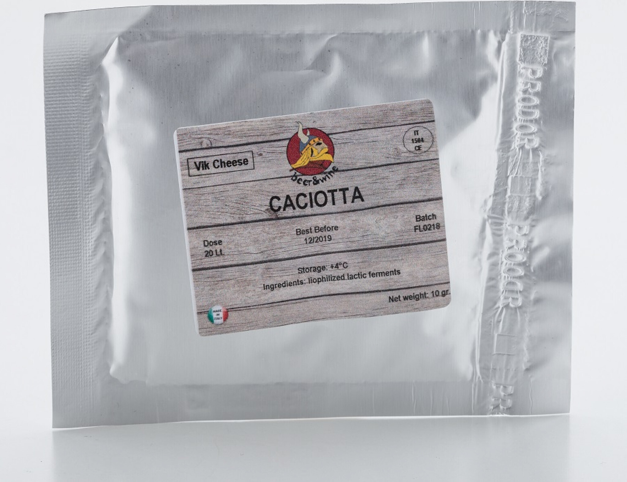 Alcofermbrew Caciotta 20g Käsekultur, Käsekulturen, Kasekultur, Kasekulturen