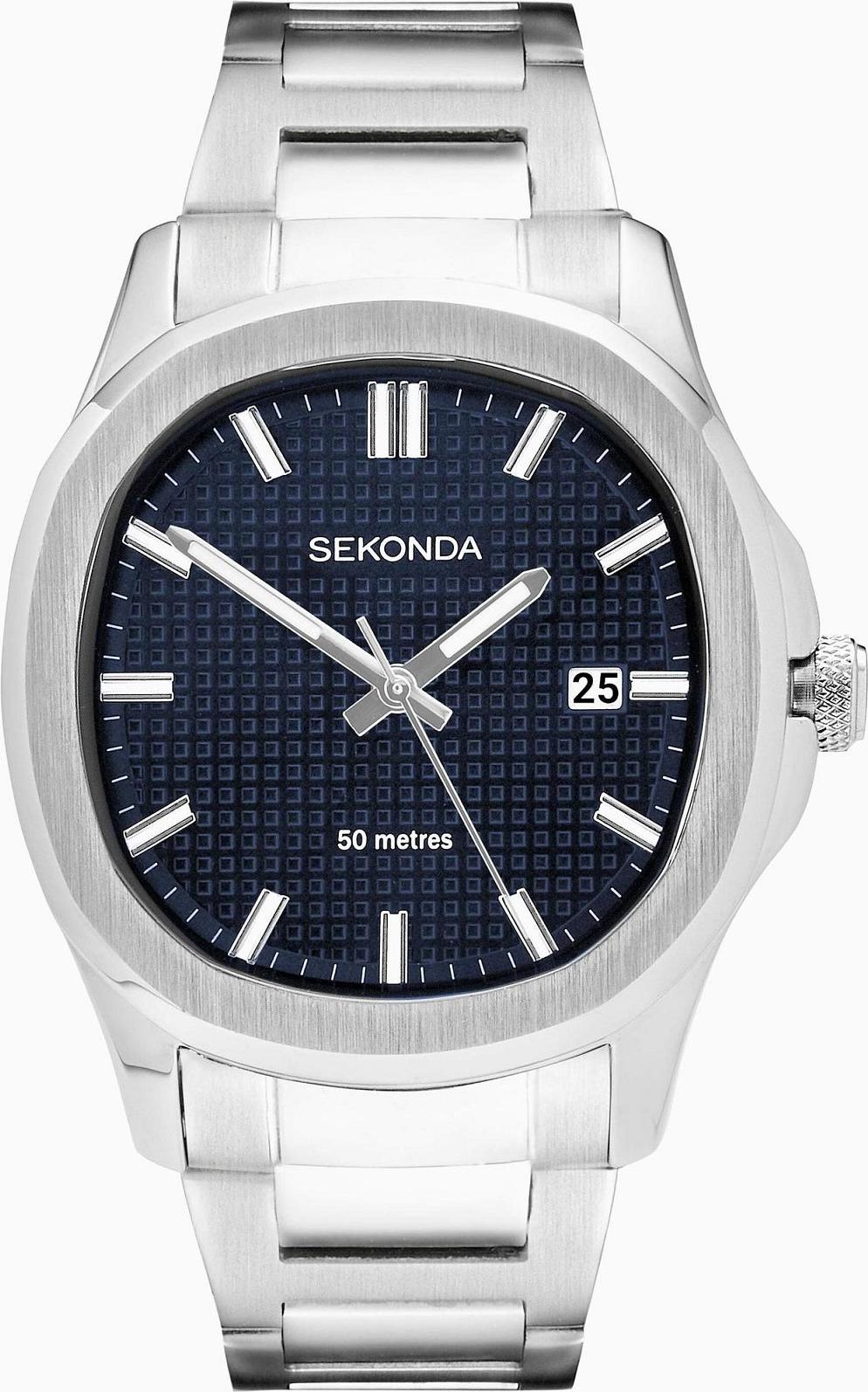 Strieborné hodinky Sekonda 30275