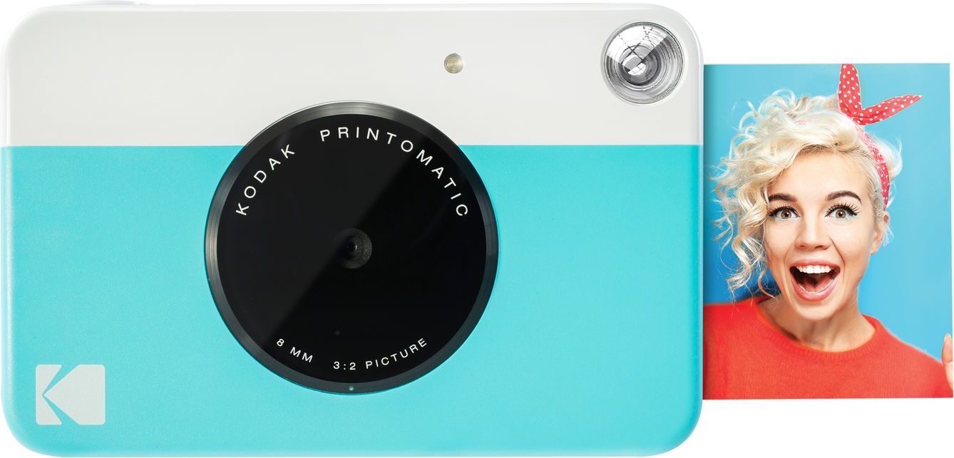 Kodak Kamera Mit Sofortdruck Funktion (Osbe/Oscz/Ospl/Ossk) Farbe:blau RODOMATICBL