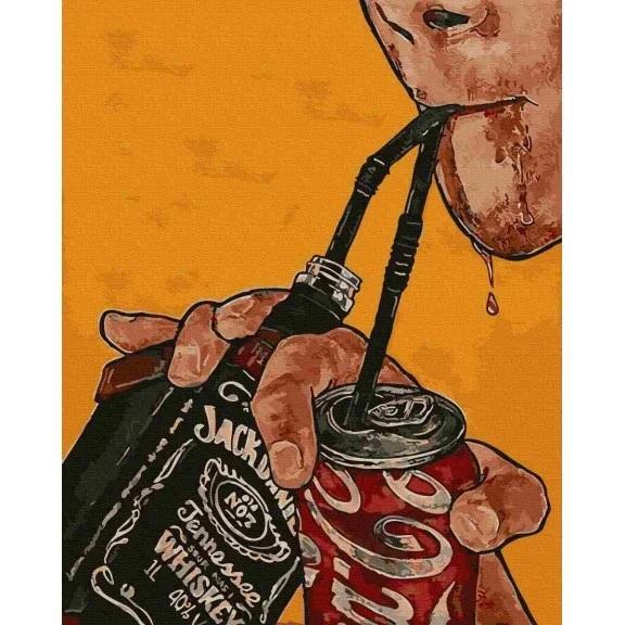 Twoje Hobby Malen nach Zahlen - Durstlöschen 40x50