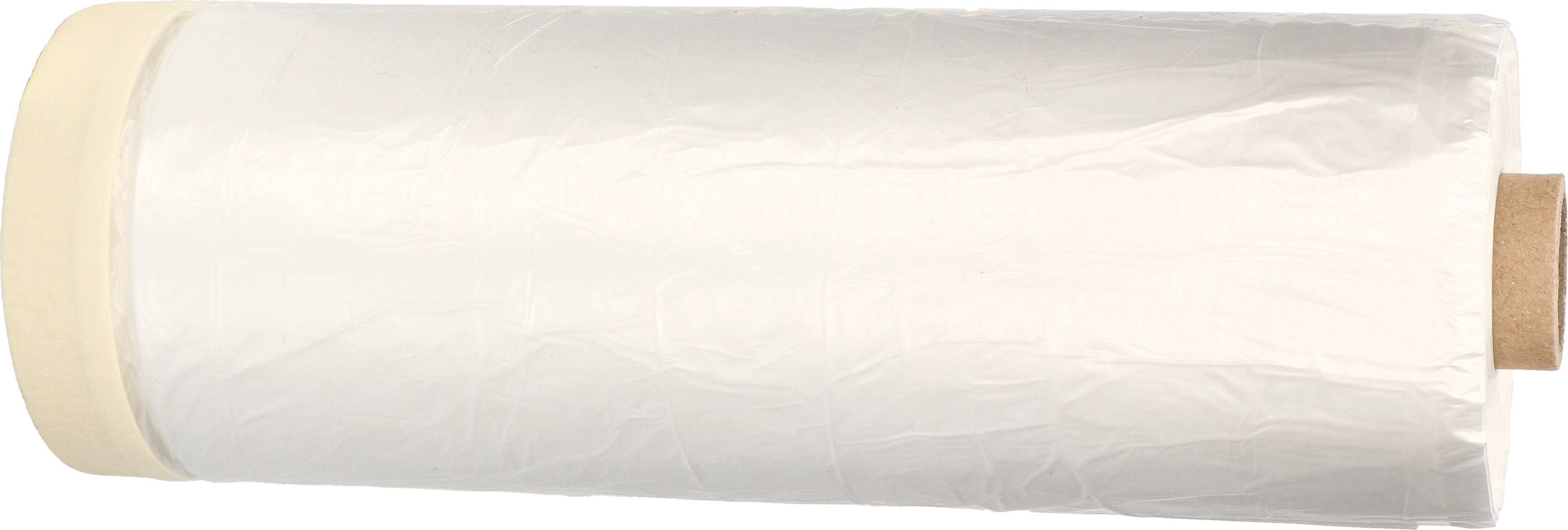KOTARBAU® Abdeckfolie mit Klebeband 195mm x 33m für Maler- und Renovierungsarbeiten