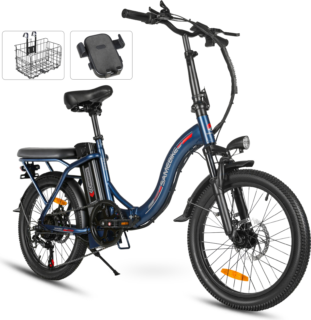 20 palcový bicykel dámsky bicykel muži mestský elektrický bicykel pneumatiky skladací bicykel 36V/12Ah batéria, off-road horský bicykel Shimano 7 prevodov, mestské muži, skladacie bicykle