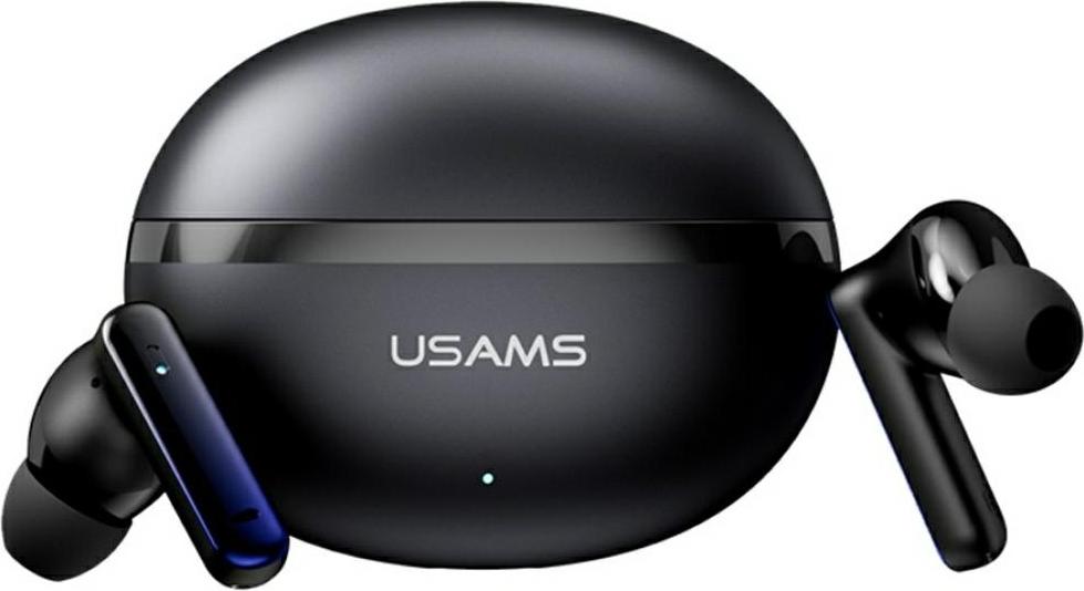 Bezdrôtové slúchadlá Bluetooth Usams Echo E02 Tws Anc+Enc Black