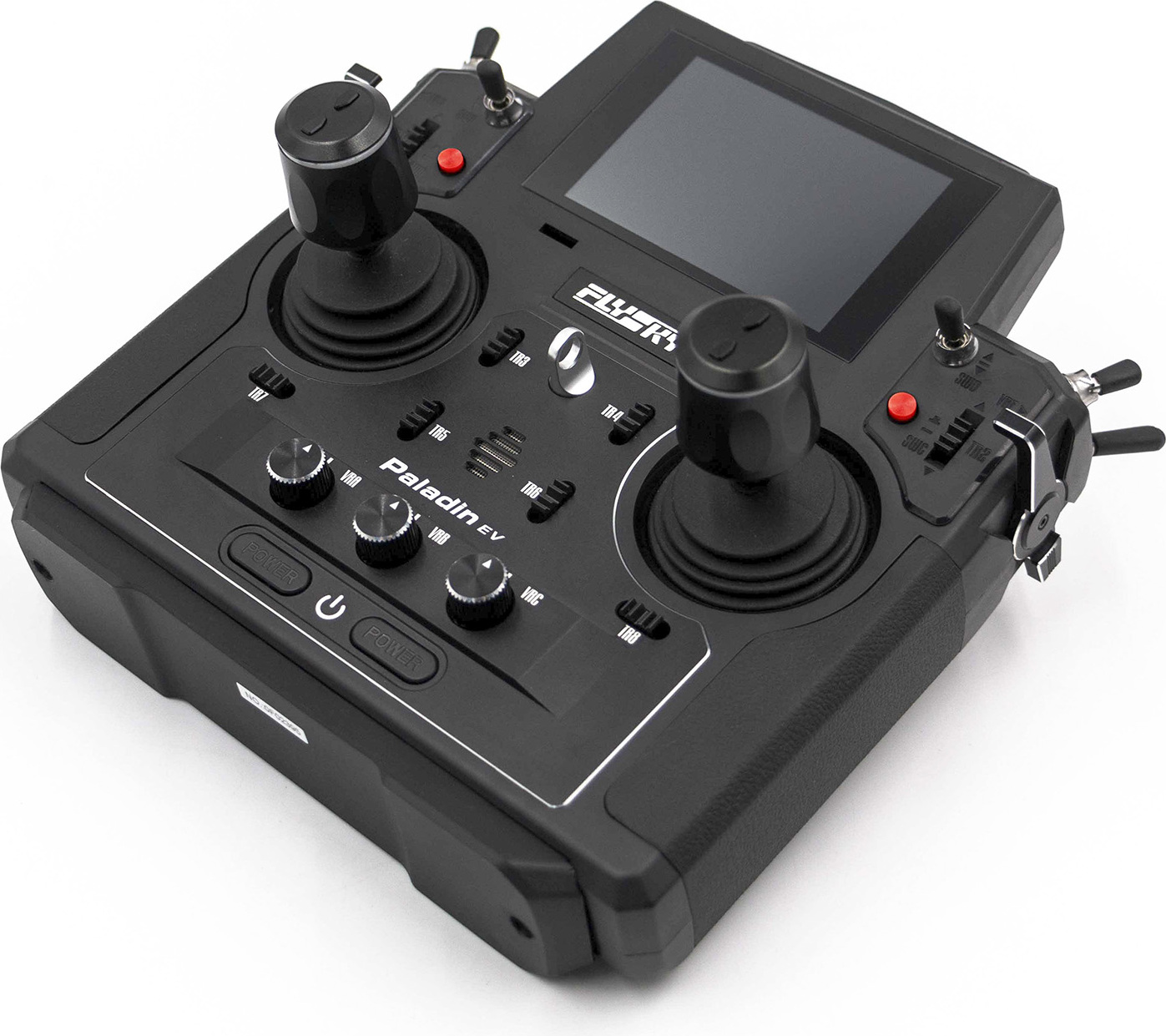 Cocosity FLYSKY 2,4G Sender 18CH 5D Hall-Sensor Gimbals AFHDS 3 Radio 3,5 Zoll TFT Touchscreen für RC Engineering Fahrzeug