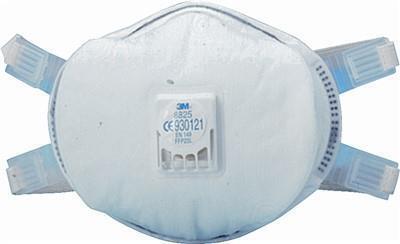 3M Deutschland 10x 3M™ Partikelmaske FFP3, mit Ventil, 8835+ | Packung (5 Stück) 7100081542