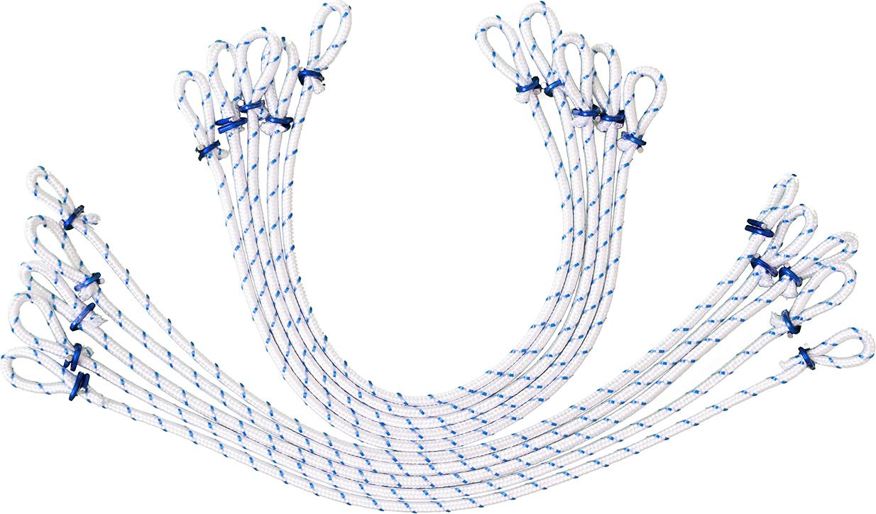 Innoventic FLAGLY Premium Fahnenschlinge - 10 Stück Fahnenschlingen zur Fahnenbefestigung von Fahnen und Flaggen am Fahnenmast