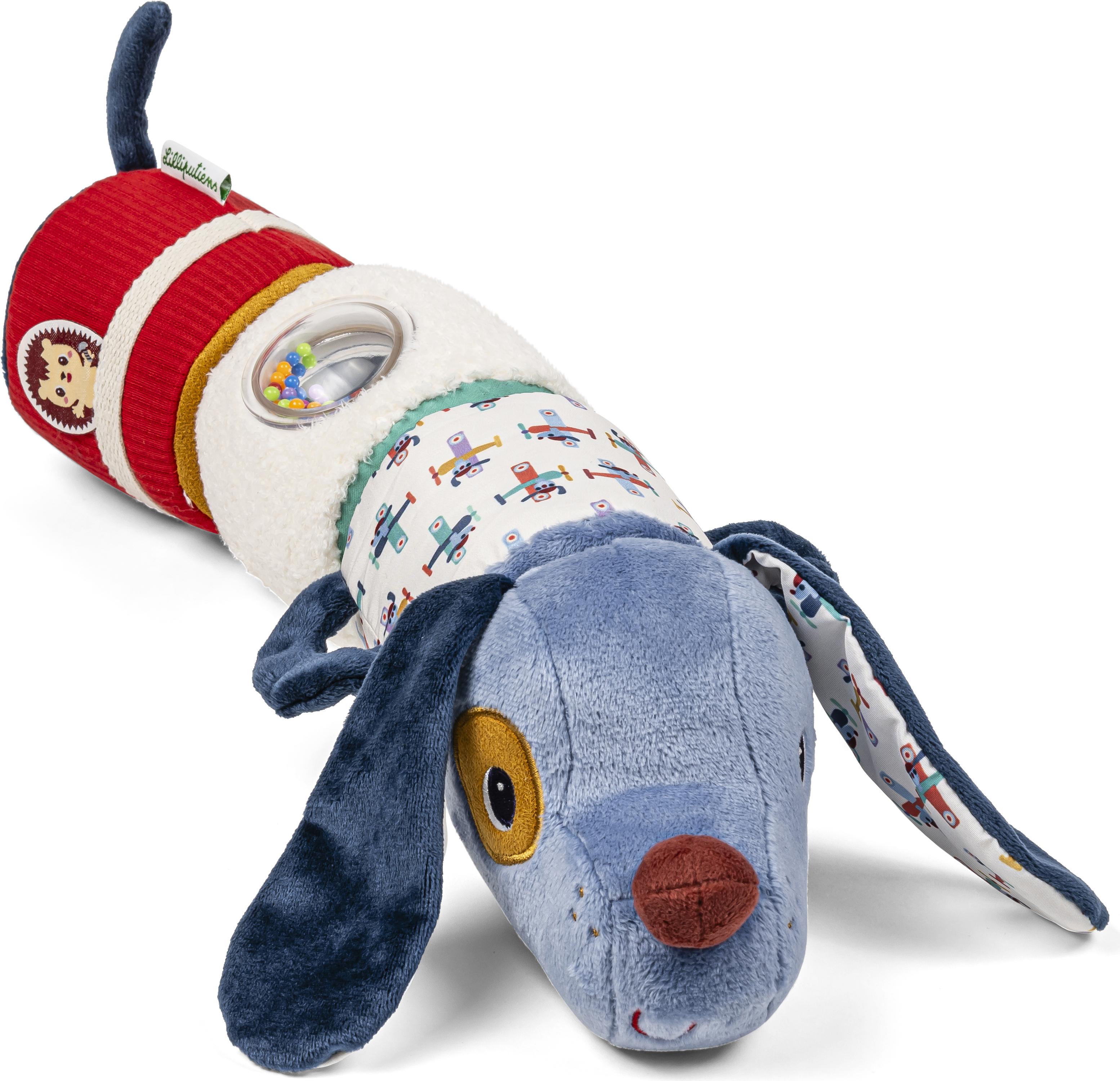 Lilliputiens Musikrolle Hund Jules - interaktives Babyspielzeug mit Geräuschen 83629