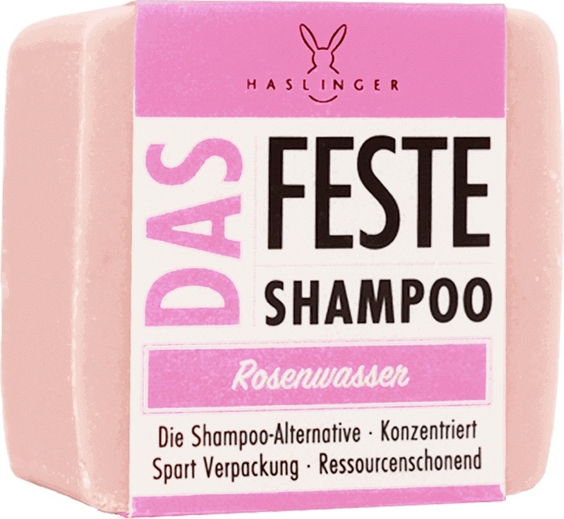 Haslinger Das feste Shampoo - Rosenwasser 9103