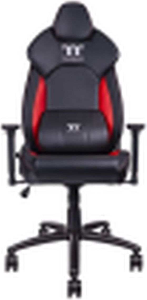 Thermaltake GGC-VCO-BRLWDS-01 Gaming-Stuhl Gaming-Stuhl Gepolsterter Sitz Schwarz, Rot