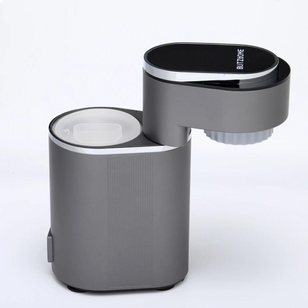 C180 - Prenosný mini kávovar a espresso - tlak 15 barov - extrakcia horúcej/chladnej kávy - jednoduché čistenie - 5-10 šálok - zástrčka EÚ - tmavosivá