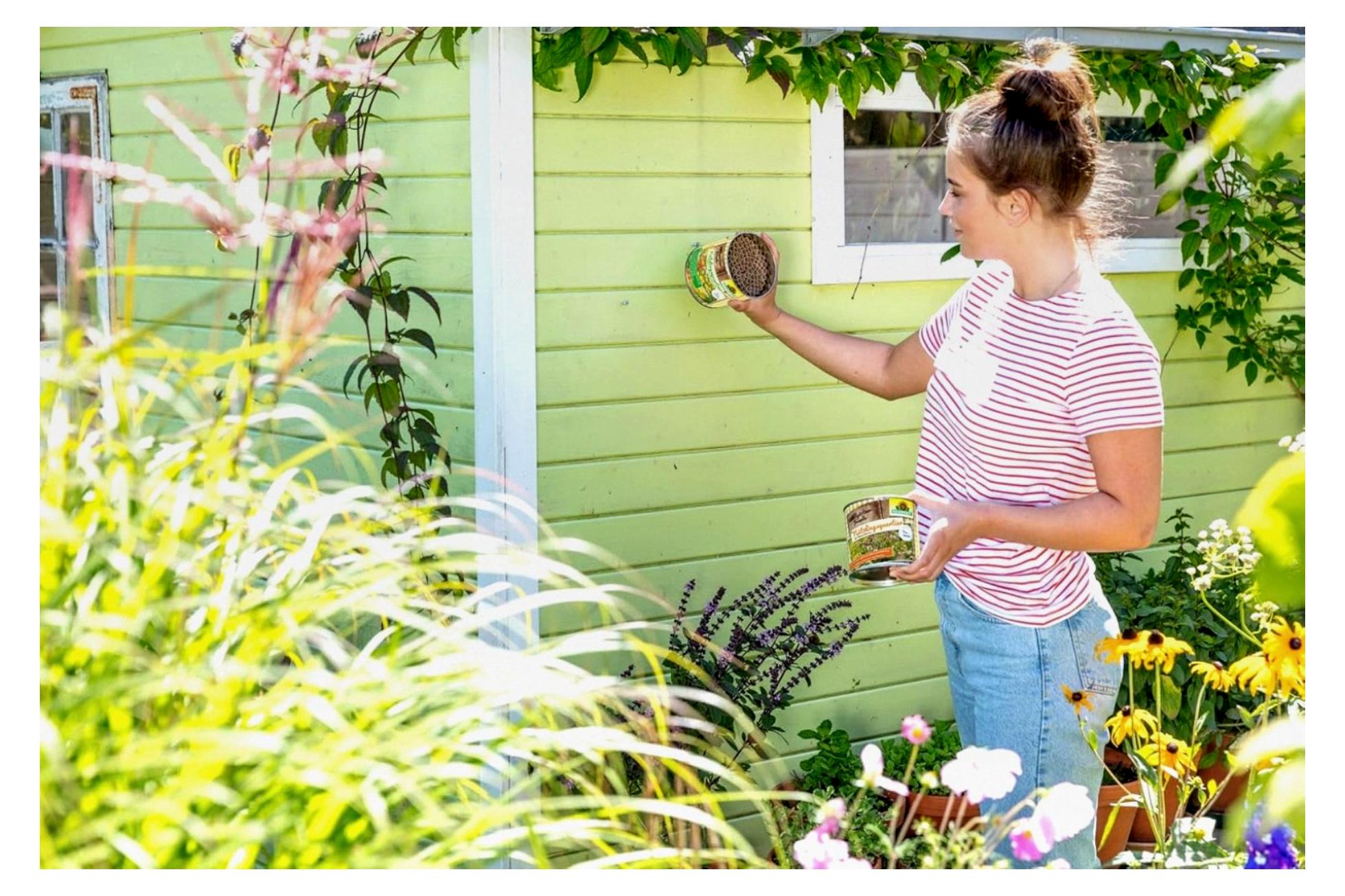 Markenlos Nützlingsquartier für Mauerbienen, 1 Stück