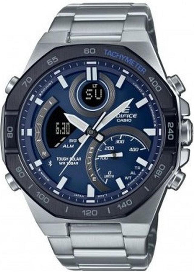 Hodinky na ruku Edifice Casio EDIFICE Pánske Casio-ECB-950DB-2AEF