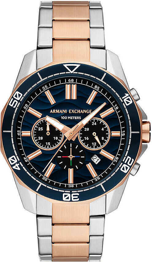 Chronograph Armani Exchange Silber Kollektion - mann