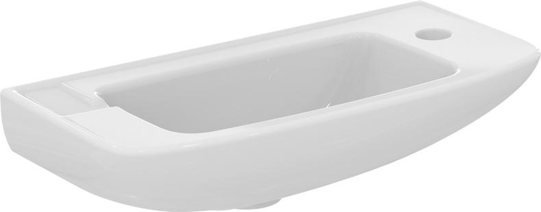 Waschtisch mit Loch rechts Ideal Standard Ullysse 50 x 23,5 cm, weiß 910152