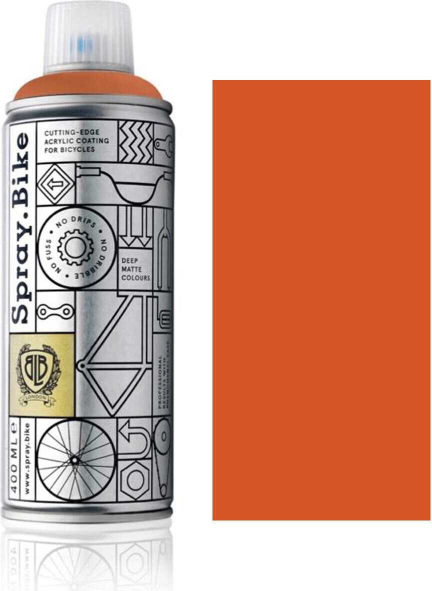 SPRAY.BIKE Fahrrad Lackspray Keine GRUNDIERUNG notwendig - Acryllack Spray 400 ml COSMOS-48244