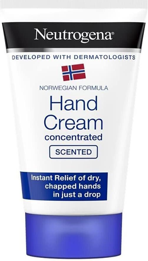 Handcreme, Neutrogena, Konzentriert, Handcreme, Schnelle Heilung für raue und rissige Haut, 50ml