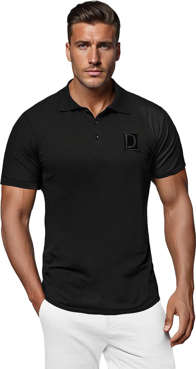Herren Poloshirt Schwarz OZONEE NB/MT3105Z XXL