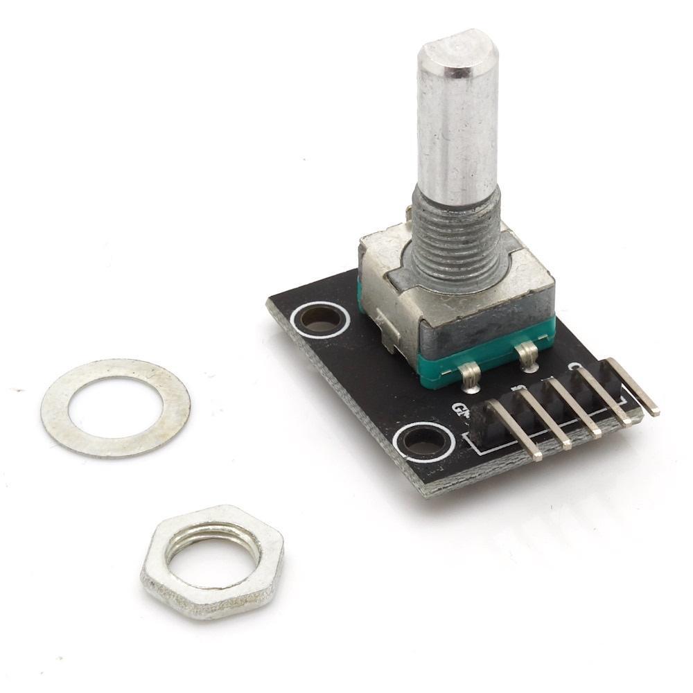BerryBase Drehregler / Rotary Encoder mit Breakoutboard KY-040