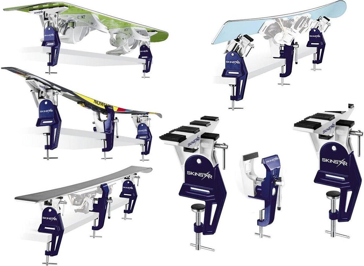 SkinStar Course Ski Vise Worldcup – Tendeurs Alpin + Adaptateur Universal