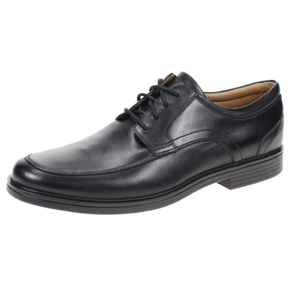 Clarks Schnürschuhe Un Aldric Park, Glattleder, Schwarz, Herren Un Aldric Park 26132576 7