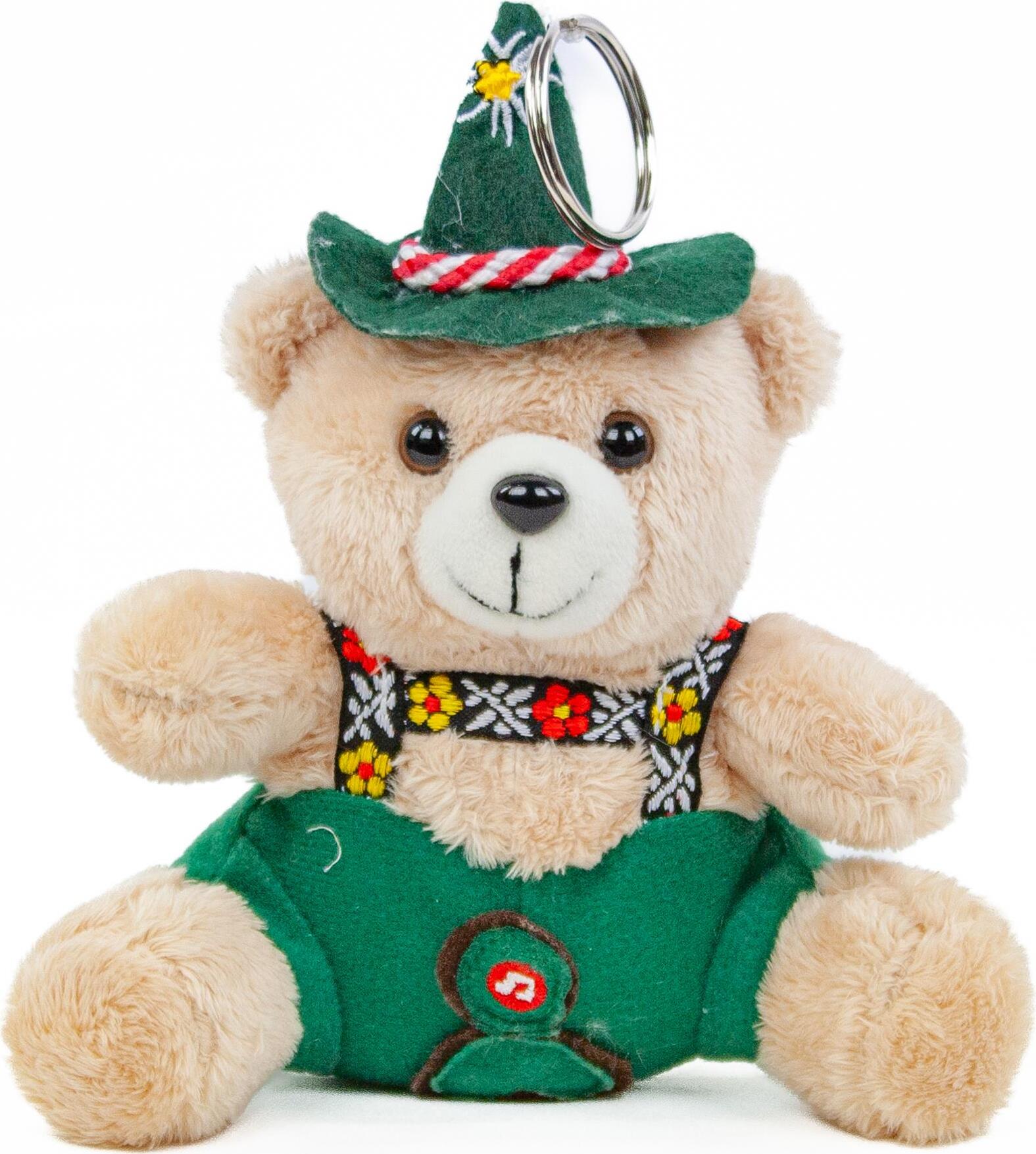 Euro Souvenirs Schlüsselanhänger Jodelbär 13 cm grün 30944 grün