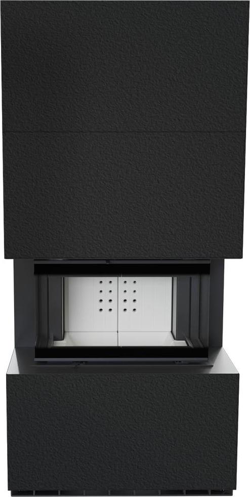 Tradičný krb KRATKI NBC 7KW Modular Zimbabwe Nero