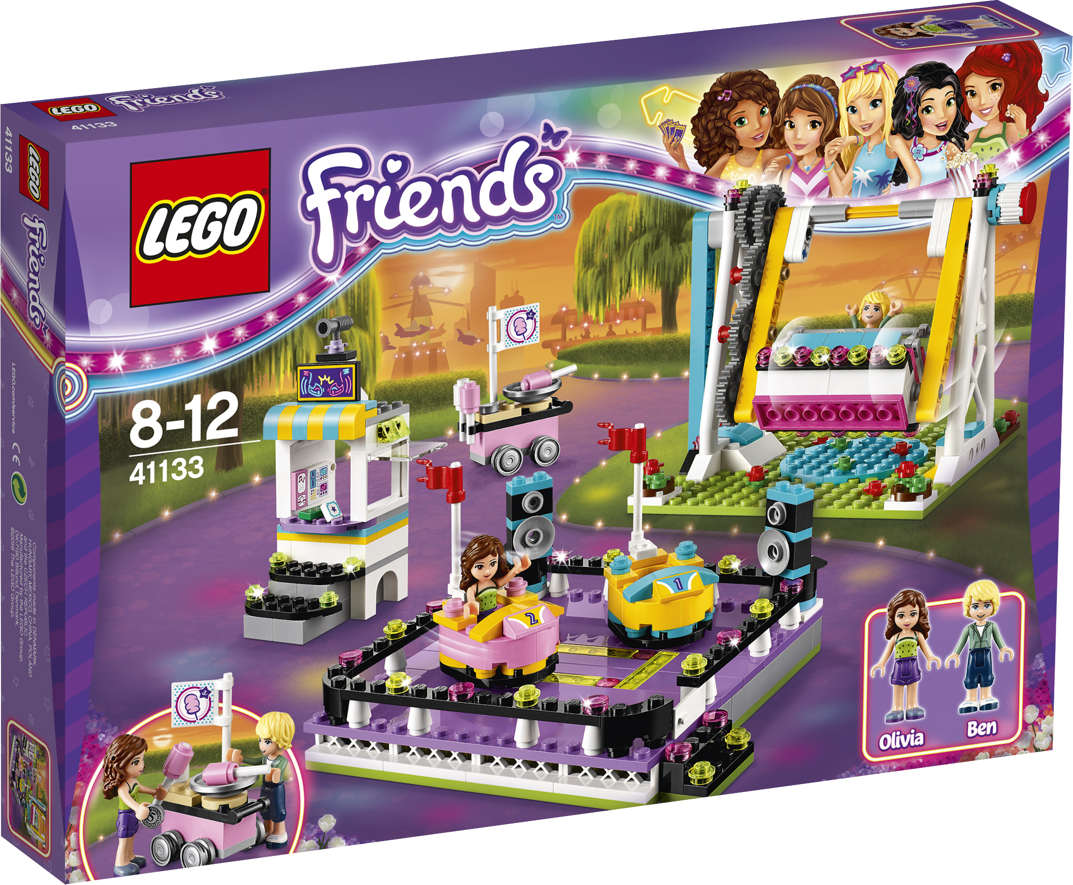 LEGO® Friends Autoscooter im Freizeitpark 41133