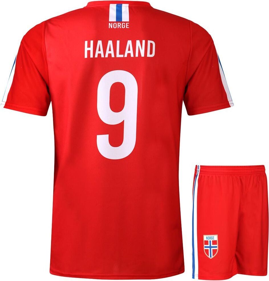 Kingdo Norwegen Fußball Trikot Set Haaland - Kinder und Erwachsene - 116 norw-kit-haaland-116