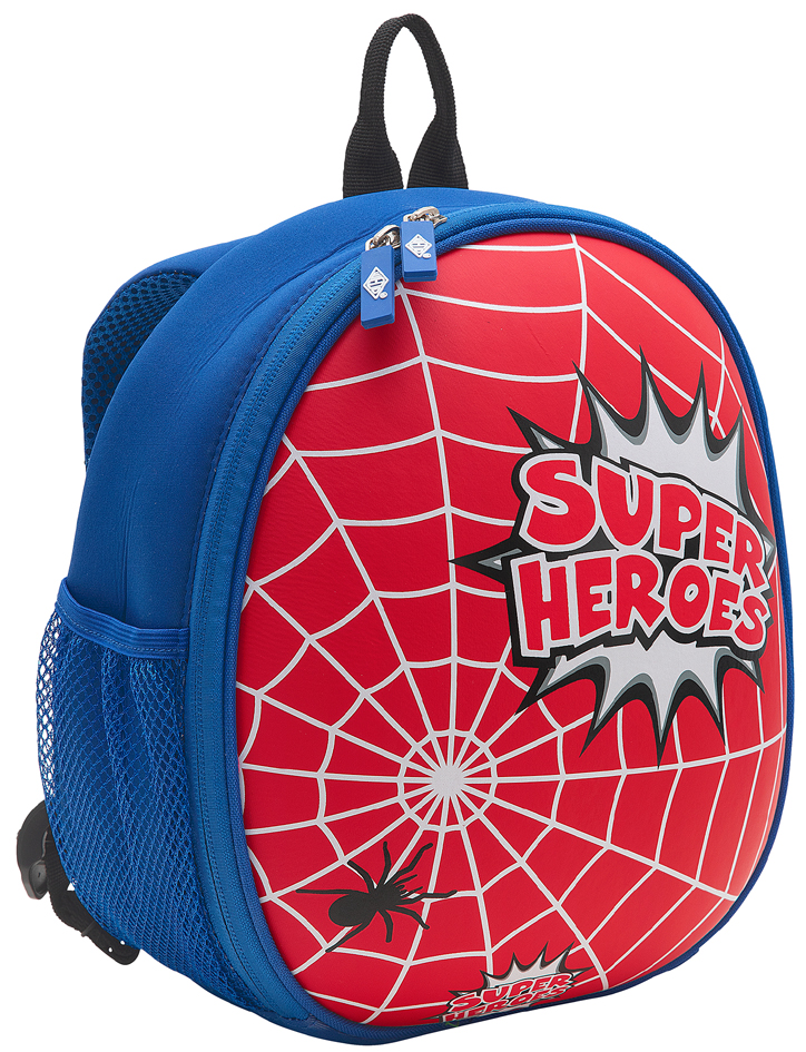 WEDO Kinderrucksack "Spider" rot/blau 243 3302