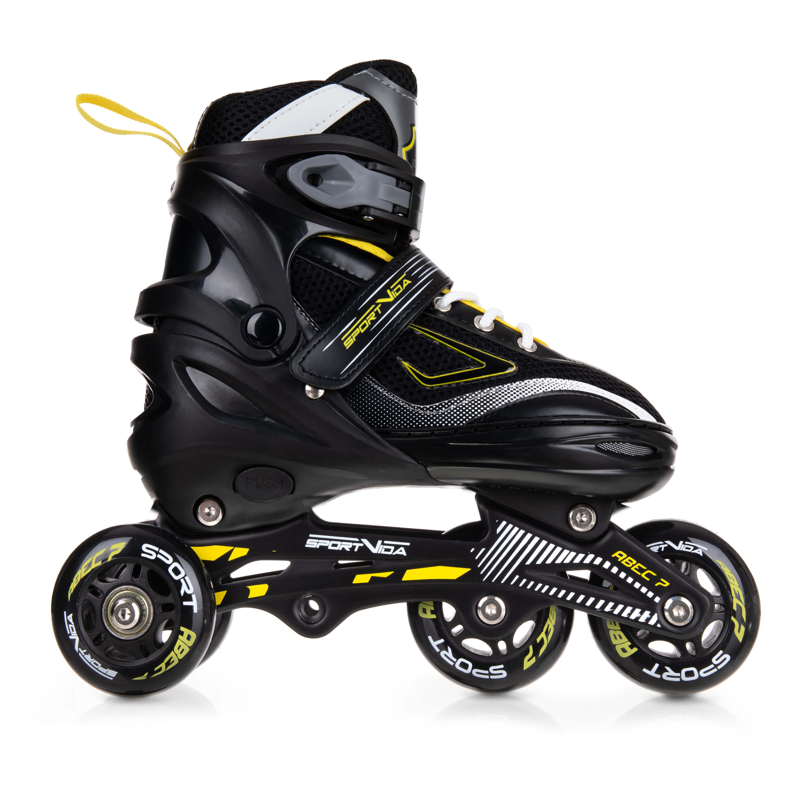 SPORTVIDA Kinder Inliner Inline Skates Verstellbar ABEC7 Rollschuhe Quad 