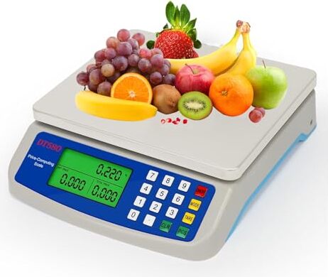 Kamanan Digitale Skalen 30 kg große Küchenfrüchte 3 Einheiten Umbau LCD Display Tare -Funktionszählung